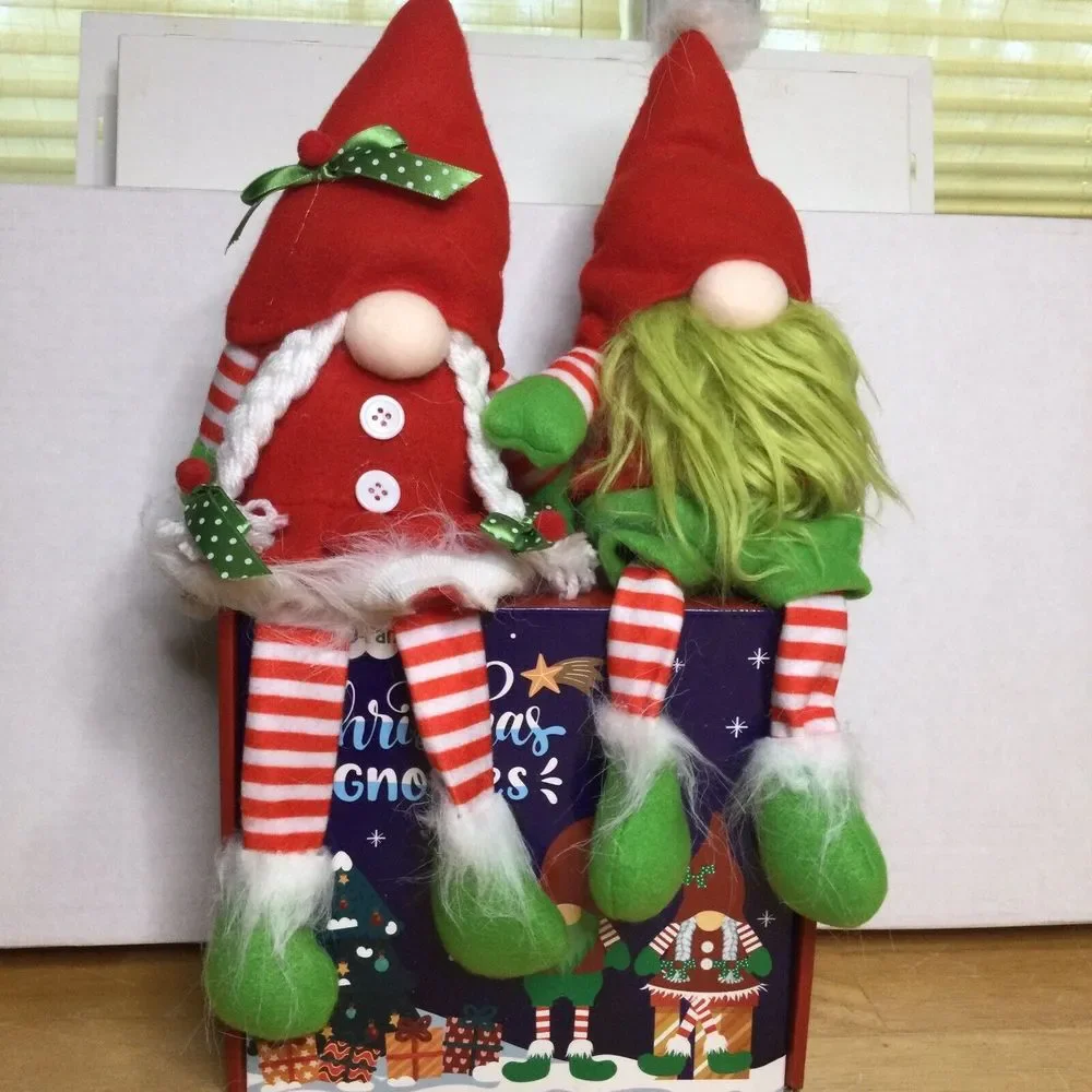 Christmas Gnomes‎ Plush Shelf Sitter 14